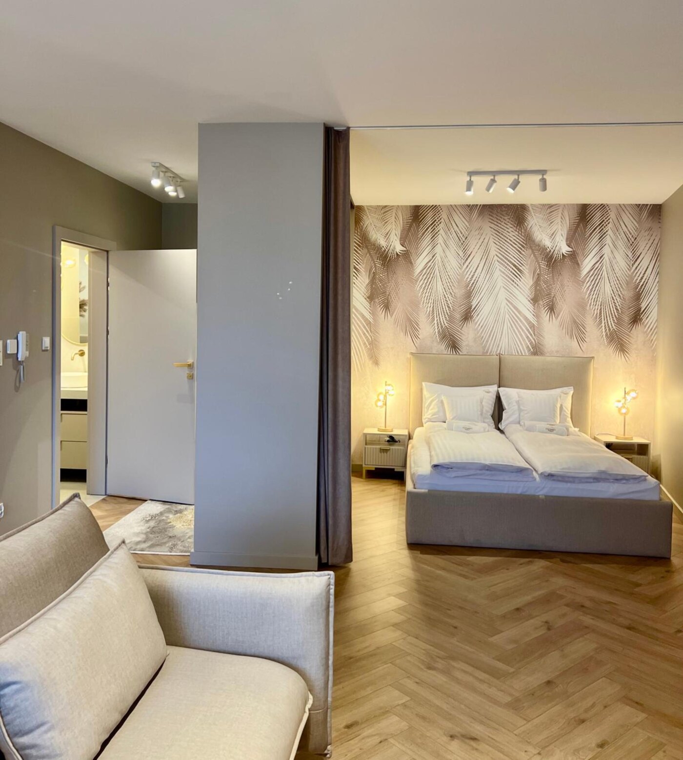 Apartament Comfort pod Dębowcem w Bielsku-Białej - sypialnia