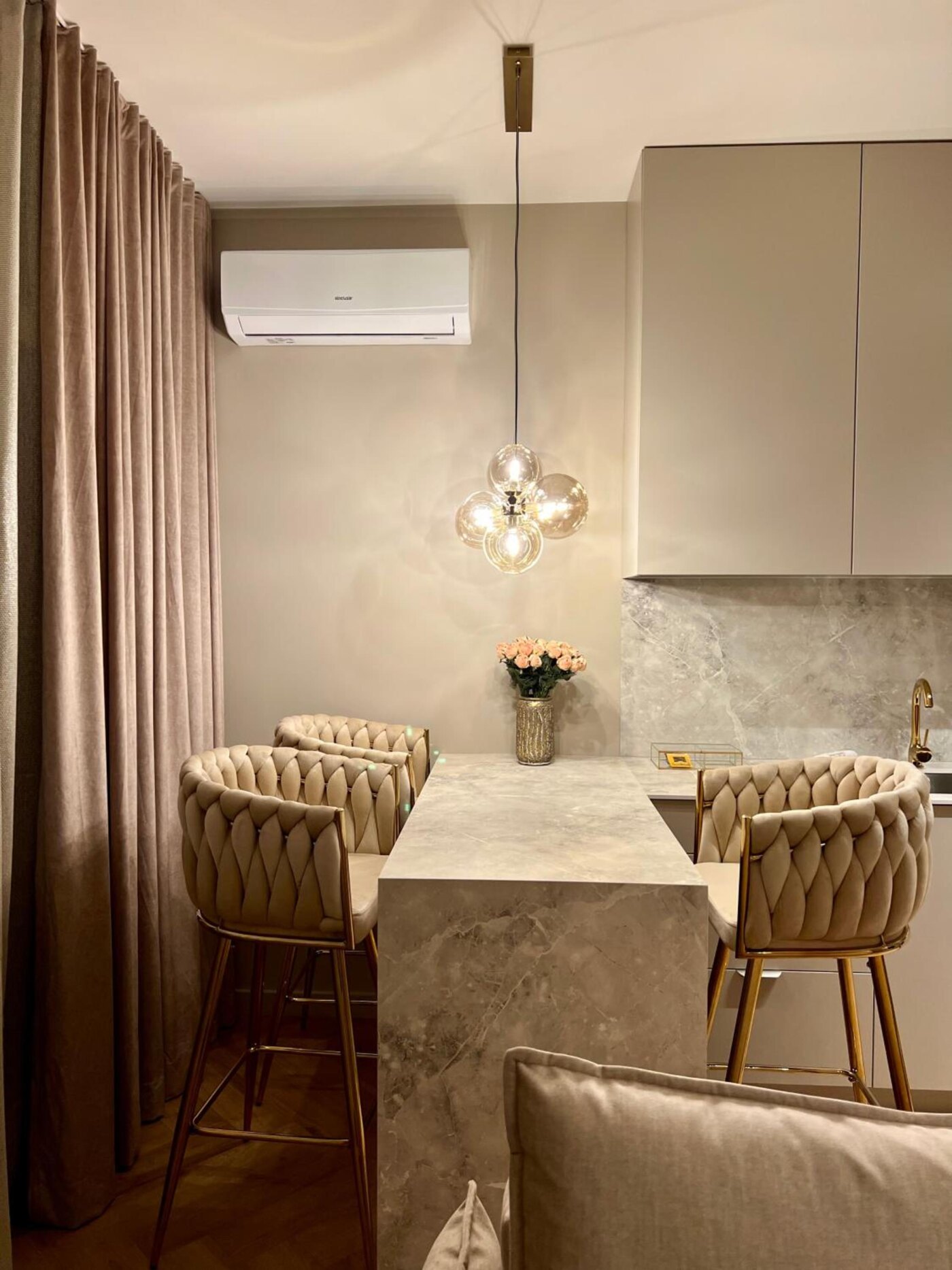 Apartament Comfort pod Dębowcem w Bielsku-Białej - salon
